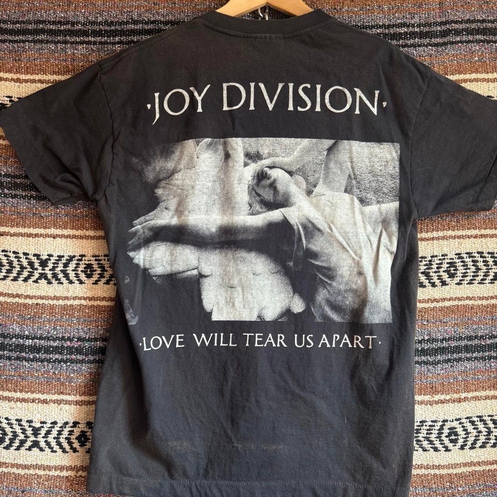 Joy Division Distressed Unknown Pleasures Love Will Tear Us Apart Size Large